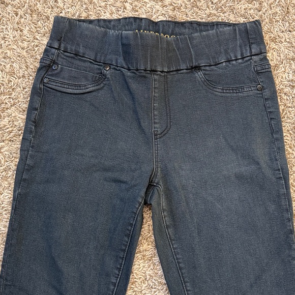 Liverpool Company Skinny Jeans Sienna Pull On Legging Dark Blue size 12/31 - Picture 6 of 14